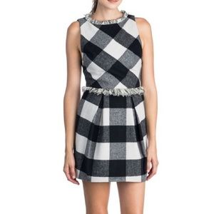 Zac Posen plaid crop top xs